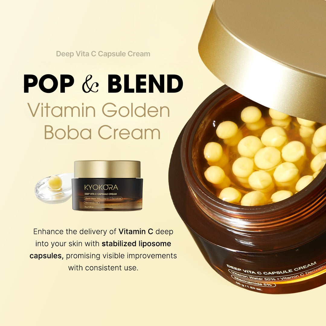 Gel with Vitamin C Capsules